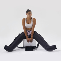 Bottes de récupération complètes rechargeables portables professionnelles Dispositif de compression à circulation sanguine rapide Massage par compression d'air