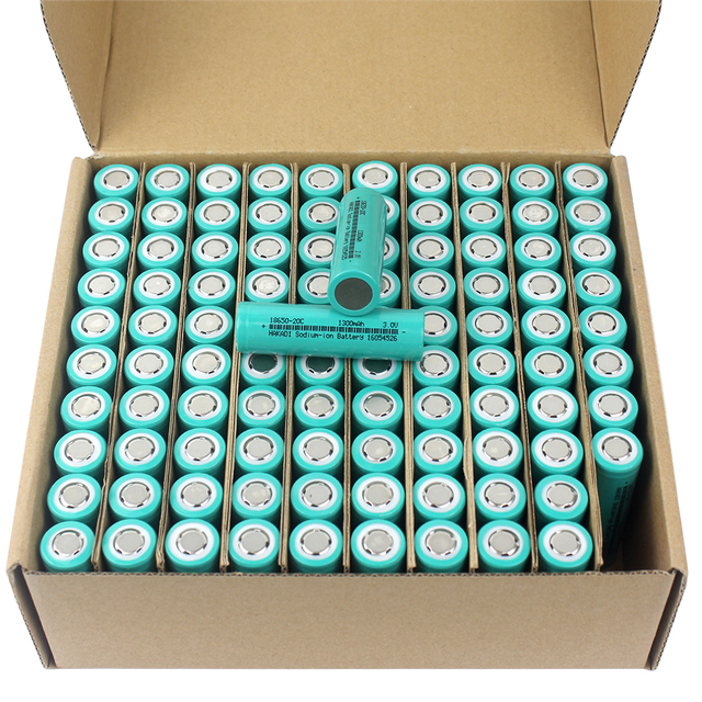 NA Sodium-ion 18650 1300mah 3V 1300mah 20C Power Sodium Battery 12V 3AH Start Power Sib Rechargeable Electric Scooter Drone