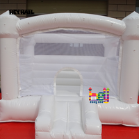 Château gonflable de PVC de la qualité marchande 10x10ft avec la maison gonflable d'amusement de videur de glissière