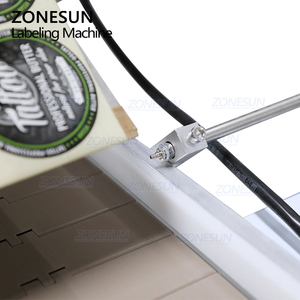 ZONESUN ZS-TB851A sacs en Mylar côté supérieur boîtes à clapet en plastique tête d'étiquetage plate pour chaîne de montage automatique - Product Image 3