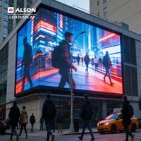 Pantalla LED ALSON de Alta Definición para Publicidad a Gran Escala, de Montaje Fijo, para Uso en Exteriores con Efecto 3D a Simple Vista