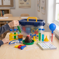 Kit de Experimentos Científicos STEM DIY, Juego de Laboratorio Educativo para Niños, Juguete de Aprendizaje de Plástico para Edades de 5 a 12 Años