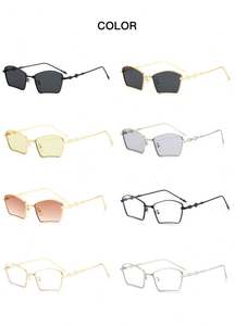 <span class=keywords><strong>2025</strong></span>ロゴメタルデソル男性用ヴィンテージサングラスユニセックスメタルガファスデソルスクエア男性用メタルスプリングサングラス - Product Image 6