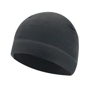 Fleece <b>Hat</b> Ski Cap Windproof Warm Headband For Cycling Skiing Outdoor Sports Adult Black Gray Military Green <b>Navy</b> Blue Khaki - Product Image 2