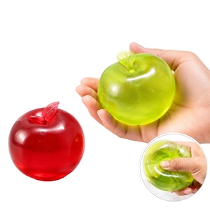 Juguetes de Peluche Realistas de Manzana, Súper Suaves, de Rebote Lento, para Aliviar el Estrés, Aptos para Adultos en la Oficina, Juguetes Sensoriales para Aliviar el Estrés - Product Image 1