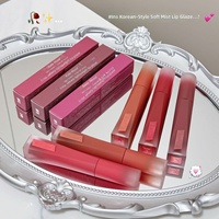 Kekemood Velvet Haute Couture Lip Glaze 2.5g Fini mat et éclatant, illumine le teint, effet sans maquillage, longue tenue