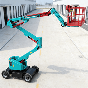 Nouvelle plateforme élévatrice articulée autopropulsée remorquable Longqing TB11E-TB22E avec une hauteur maximale de 9,5 m à 20,5 m - Product Image 2