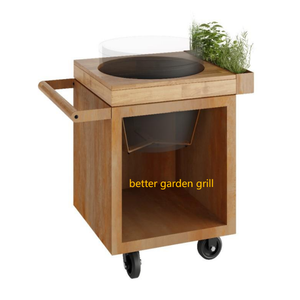 <span class=keywords><strong>Cheminée</strong></span> Fumoir à bois Brasero Rusty Metal Fire Pit Outdoor Charcoal Corten Steel <span class=keywords><strong>Barbecue</strong></span> - Product Image 6