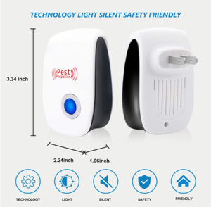 6 gói bán chạy nhất bán điện tử siêu âm Pest Repeller cho chúng tôi/UK /EU /AU - Product Image 5