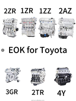 TOYOTAHilux Hiace Tacoma Land Cruiser Moteur à essence électrique 2TR 1ZZ 1ZR 2ZR 4 cylindres Nouveau moteur à essence