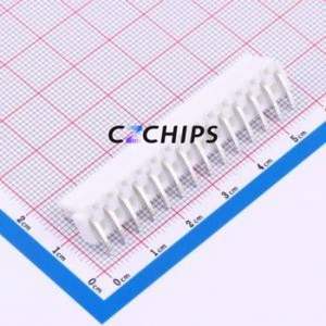 ZX-VH3.96-14PWZ Wire-to-Board Pin Header Bent Lead Through Hole,P=3.96mm Connector 1x14P 3.96mm Right Angle Insert VH - Product Image 2