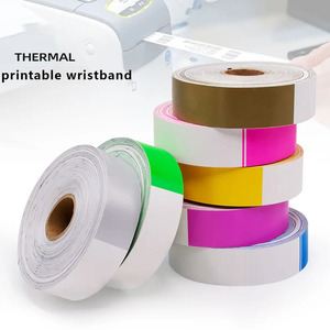 Muestra gratis de fábrica al por mayor barato auto personalizado información impresora papel térmico imprimible pulsera para la admisión del club - Product Image 5