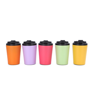 <span class=keywords><strong>Tazza</strong></span> da caffè Thermos con Logo personalizzato in acciaio inossidabile <span class=keywords><strong>tazza</strong></span> sottovuoto isolata 350ml Americano Caffe Latte <span class=keywords><strong>tazza</strong></span> con coperchio - Product Image 4