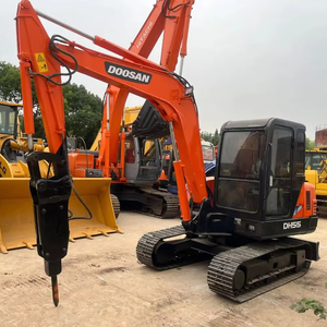 5.5Tons Secondhand Excavator Doosan DH55 with EPA/CE with low working hours High Quality for Farming in stock - Product Image 4
