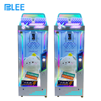 Machine à ciseaux à monnayeur, jeu d'arcade, grue de coupe de cadeaux, garantie 1 an, pour centre commercial et parc d'attractions
