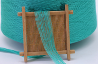Fil mélangé acrylique-coton 55% Acrylique 45% Technologie filée de couleur pour une teinture uniforme Anti-boulochage et respirant