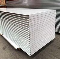 Panneau sandwich EPS ignifuge pour toiture/mur, 50 mm, 75 mm, 100 mm, en mousse EPS