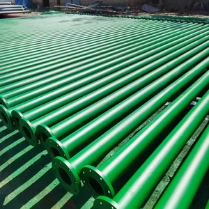 Tuyau composite en acier multicouche revêtu de plastique de qualité supérieure pour les stations d'épuration des eaux usées - Product Image 1