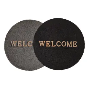 Factory welcome noodle entrance door mat pvc coil mat