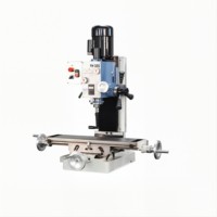 Machine à percer et à fraiser verticale industrielle de table YH32G, capacité de perçage 32 mm, machine de travail des métaux durable
