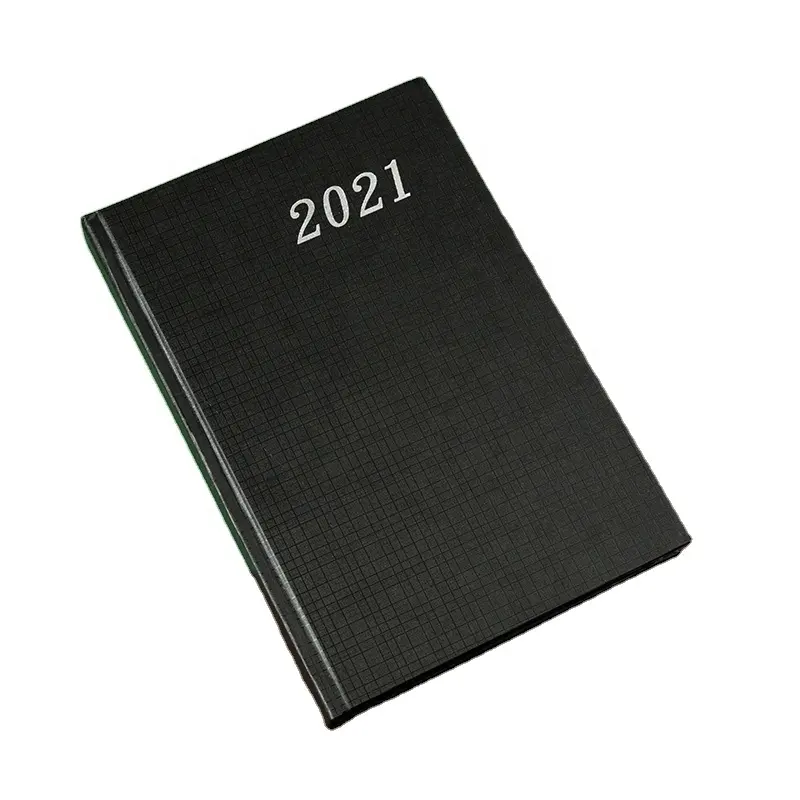 Aangepaste Groothandel Goedkope 2022 A5 Hardcover Dagboek Notebook Agenda Custom Logo Kantoor Zakelijk Gebruik