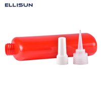Bouteille vide en plastique LDPE pour colle anaérobie, flacon compte-gouttes de 250 ml pour l'emballage de colle
