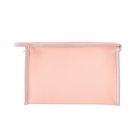 Sac de rangement de voyage de luxe personnalisé avec fermeture éclair, grande capacité, en PVC, étui organisateur de cosmétiques, style tendance, résistant à l'eau, portable, pour maquillage (fabrication usine)