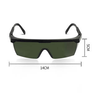 نظارات أمان شفافة مضادة للضباب ومقاومة للخدش، نظارات واقية نصف إطار من البولي كربونات للجنسين، لحماية العين في المختبرات الكيميائية - Product Image 3