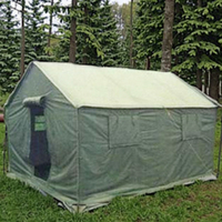 Tissu en toile imperméable 100 % polyester tissé teint en fil vert, vente en gros pour tentes, durable, résistant au soleil, coupe-vent, anti-bactérien