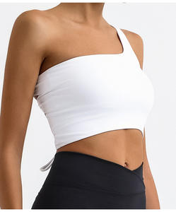 Leggings Deportivos para Mujer, Transpirables, Impermeables, para Correr al Aire Libre, Yoga, Diseño de Espalda Descubierta, Secado Rápido, con Encaje en un Hombro - Product Image 6