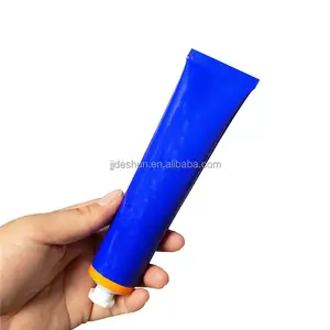 Tappo a vite personalizzato pacchetto tubo cosmetico in alluminio sicuro sudore 30ml 50ml OEM metallo colore 100ml tubi pieghevoli per il lavaggio del viso
