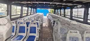 Bateau à passagers de 75 passagers, catamaran à moteur en aluminium de 50 pieds (15 m), bateau-taxi touristique, ferry, bateau à passagers à vendre - Product Image 5