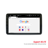 Android 12 10,1 pulgadas 4 + 64G sistema de navegación GPS para coche cámara de 360 grados Universal 4 + 64G Radio de coche CarPlay pantalla