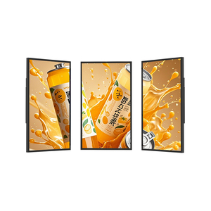 Écran d'affichage numérique extérieur de 65 pouces, montage mural, 2000 nits, IP66, IK10, <span class=keywords><strong>verre</strong></span>, écran publicitaire 24h/24 et 7j/7 - Product Image 1