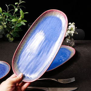 WEIYE Nouveaux produits japonais en céramique plaques rectangulaires de couleur unique plaque en céramique de <span class=keywords><strong>surface</strong></span> de grande taille - Product Image 5