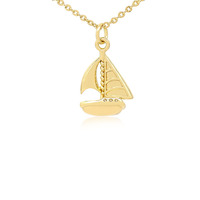 Pendentif Micro Pavé Zircon Palmier Rose Bateau Cœur Plaqué Or Breloques Arbre à Coco Bijoux Tendance
