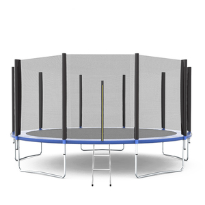 <span class=keywords><strong>Trampoline</strong></span> géant d'extérieur de 16 pieds pour enfants de 3 à 12 ans avec filet de protection en PVC souple et capacité de 150 kg - Product Image 2