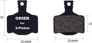 Plaquettes de frein de vélo pour <span class=keywords><strong>Magura</strong></span> MTS MT2 <span class=keywords><strong>MT4</strong></span> MT6 MT8 7.1 7.2 7.4 haute performance 2 paires (résine-métal) - Product Image 3