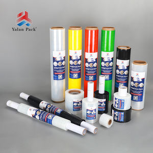 Film étirable Yalanpack, résistance industrielle, transparent, LLDPE, résistant à l'humidité, isolation électrique, film étirable durable - Product Image 1