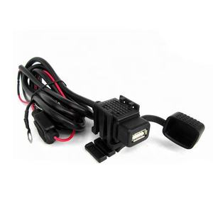 <span class=keywords><strong>Chargeur</strong></span> USB 12V 24V 2.1A, <span class=keywords><strong>adaptateur</strong></span> de prise de courant étanche avec fusible 10A pour <span class=keywords><strong>moto</strong></span>, VTT, bateau, voiture - Product Image 5