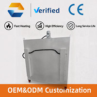 Four de séchage industriel professionnel avec chauffage thermostatique pour feuilles de plastique acrylique et PVC
