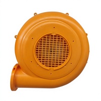 Structure gonflable publicitaire électrique 300W avec souffleur d'air interne, figurines de dessin animé, structure en plastique et acier, 220V AC, OEM