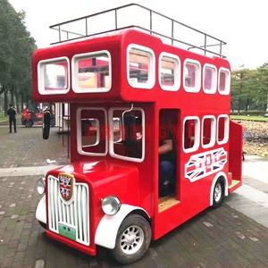 Bus touristique à deux étages électrique à batterie populaire pour parc d'attractions 2020 à vendre - Product Image 6