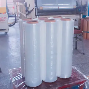 18 in x 1500 ft polyethylene films roll pallet stretch wrapping for Packaging Stretch Film