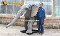 Modèle d'éléphant artificiel réaliste MY DINO AA-210 pour parc à thème animalier