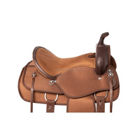 Selle de cheval confortable et durable, synthétique de qualité supérieure, 24 pouces