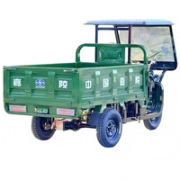Tricycles électriques de cargaison de cabine fermée bleue de la 60V 1000W avec la capacité de charge de 500kg pour la ferme