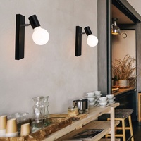 New Fad Products Vintage Classical Design Intérieur Chambre En Acier Inoxydable Mur Intérieur led lumière