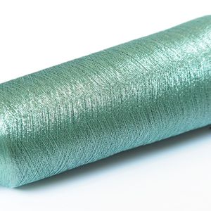 Màu Sản Xuất Đan Crochet Bạc Long Lanh Lấp Lánh <span class=keywords><strong>Lurex</strong></span> Chủ Đề Kim Loại Sáng Bóng Sợi Cho Thêu - Product Image 6