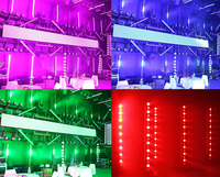 Barra de Luces LED para DJ, Impermeable IP66, 18x20W, Profesional para Exteriores, Efecto de Destello para Conciertos, Iluminación de Escenario